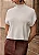 Blusa Tricot Sem Manga Off - Imagem 1