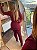 Conjunto Bali Manga Longa Jaque Bordo - Imagem 2