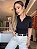 Blusa Polo Ralph Preto - Imagem 1