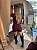 Shorts Barra Italiana Chloe Uva - Imagem 9