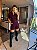Shorts Barra Italiana Chloe Uva - Imagem 8
