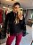 Blusa Tricot Mousse Renda Preto - Imagem 2