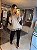 Blusa Tricot Mousse Renda Cinza Claro - Imagem 8