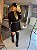 Mini Vest Tricot Luana Preto - Imagem 1