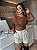 Blusa Tule Renda Marrom - Imagem 1