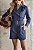 Macaquinho Trench Azul Jeans - Imagem 7