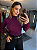 Blusa Gola Allure Uva - Imagem 1