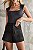 ​​​​​​​Body Decote Quadrado Preto - Imagem 1