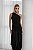 Vestido Saia Drapeada Assimétrica Preto - Imagem 14