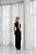 Vestido Saia Drapeada Assimétrica Preto - Imagem 2