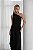 Vestido Saia Drapeada Assimétrica Preto - Imagem 3