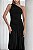 Vestido Saia Drapeada Assimétrica Preto - Imagem 13