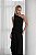 Vestido Saia Drapeada Assimétrica Preto - Imagem 6