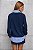 Conjunto Moletinho Camisa Embutida Azul - Imagem 4