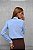 Camisa Lisa Manga Longa Azul Claro - Imagem 3
