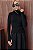 Blusa Tricot Modal Dedinho Preto - Imagem 1