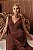 Vestido Longo Cauda Costas Malha Marrom - Imagem 3