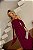 Vestido Longo Manga Drapeada Fucsia - Imagem 9
