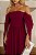 Vestido Longo Manga Drapeada Fucsia - Imagem 4
