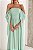 Vestido Longo Manga Drapeada Tiffany - Imagem 9