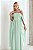 Vestido Longo Manga Drapeada Tiffany - Imagem 8