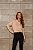 Blusa Tricot Interno Fluffy Lilian Areia - Imagem 1