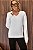 Blusa Tricot Interno Fluffy Lilian Off - Imagem 2