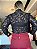 Blusa Renda Aveludada Preta - Imagem 3