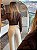 Blusa Renda Aveludada Marrom - Imagem 11
