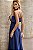 Vestido Longo Busto Pregas Elena Azul - Imagem 9
