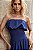 Vestido Longo Busto Pregas Elena Azul - Imagem 3