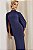 Vestido Longo Capa Scalla Azul marinho - Imagem 3