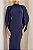 Vestido Longo Capa Scalla Azul marinho - Imagem 6