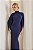 Vestido Longo Capa Scalla Azul marinho - Imagem 5