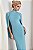 Vestido Longo Capa Scalla Azul - Imagem 7