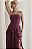 Vestido Longo Babado Karen Fucsia - Imagem 3