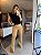 Calça Lipo Flare Modeladora Ami Roma Areia - Imagem 5