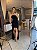 Vestido Longo Modelador Jaque Preto - Imagem 3