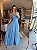 Vestido Longo Nice Azul - Imagem 1