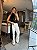 Blusa Poa Cetim Faixa Meli Preto - Imagem 7