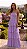 Vestido Longo Glenda Lilás - Imagem 1