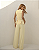 Conjunto Blusa Faixa e Pantalona Alfaiataria Tatyane Amarelo - Imagem 2