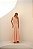 Vestido Longuete Listra Bordada Mallu Salmão - Imagem 3