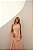 Vestido Longuete Listra Bordada Mallu Salmão - Imagem 5