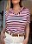 Blusa Bohemia Stripe Rosa - Imagem 2