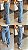 Calça Jeans Mila Bicolor - Imagem 13