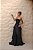 Vestido Longo Assimétrica Preto Liora - Imagem 3