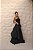 Vestido Longo Assimétrica Preto Liora - Imagem 4