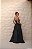 Vestido Longo Assimétrica Preto Liora - Imagem 2