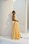 Vestido Longo Assimétrica Amarelo Liora - Imagem 4